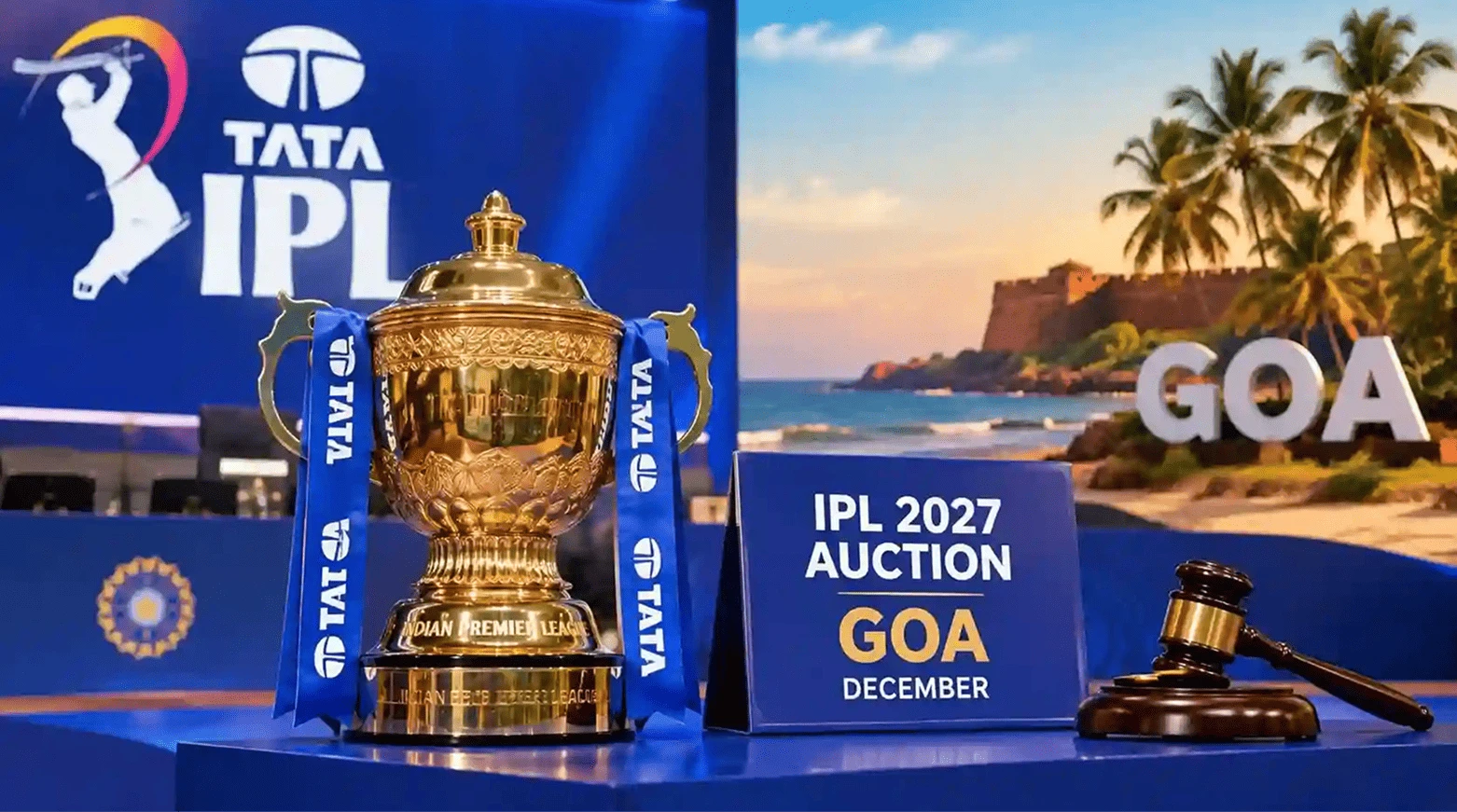 BCCI confirms Goa as venue for IPL 2027 auction